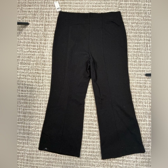 Maeve Black Boot Cut Flare Pull-on Pants Sz Lg - Picture 3 of 5